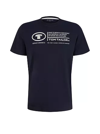 TOM TAILOR | T-shirt coupe regular | blau